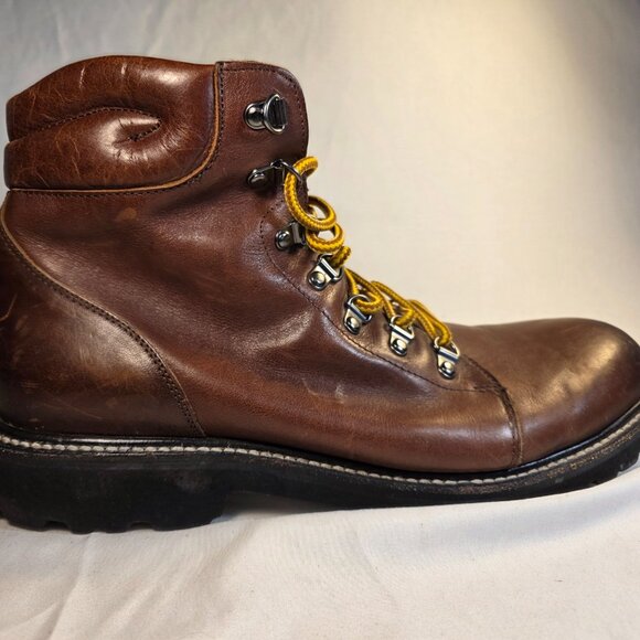 Wolverine Work Boots Leather Men’s Size 10 Vibram Sole Non-steel Toed main image 9